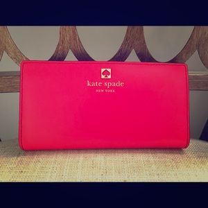 Kate Spade Hot Pink Wallet